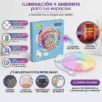 Tira de luces LED multicolor 10 mts a corriente