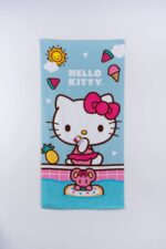Toalla grande de baño Hello Kitty - Imagen 3