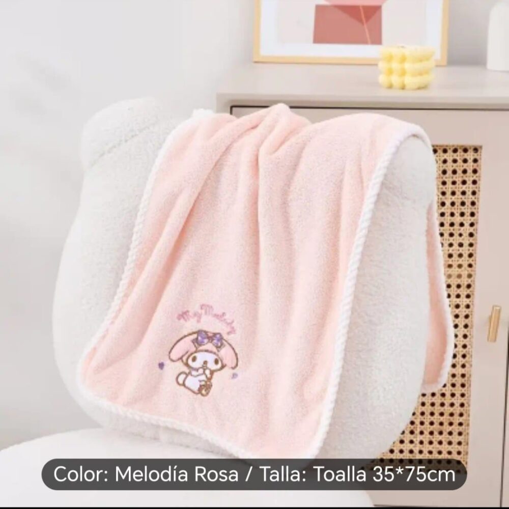 Toalla pequeña para baño 35x75 cms