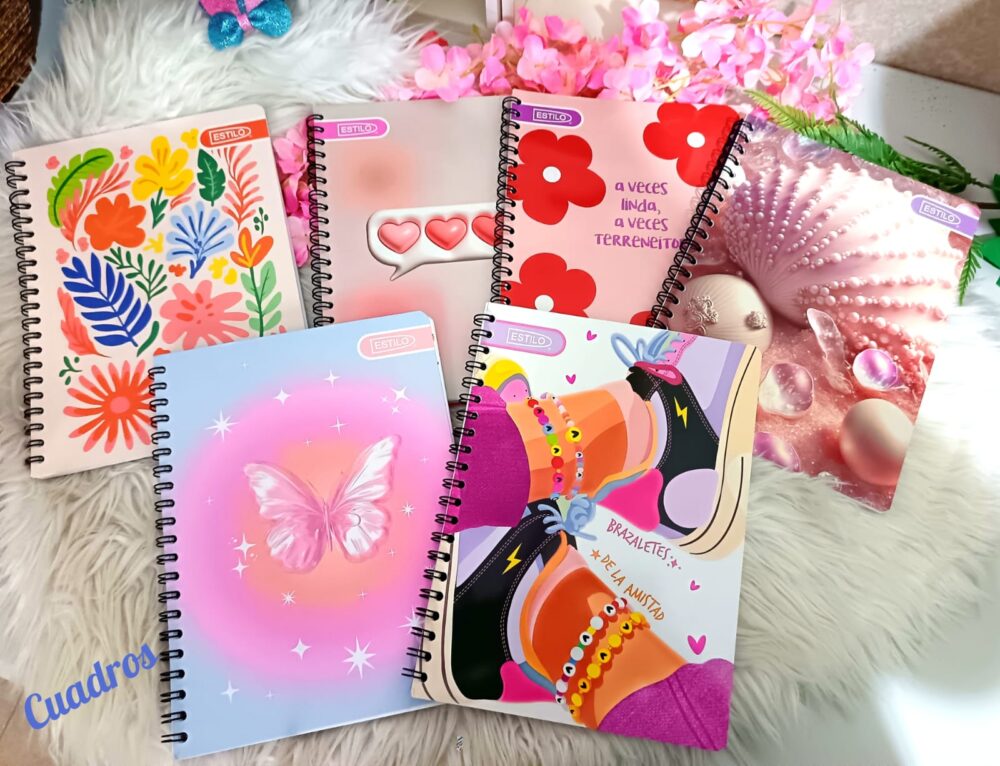 Cuaderno universitario de cuadros ESTILO - Imagen 4