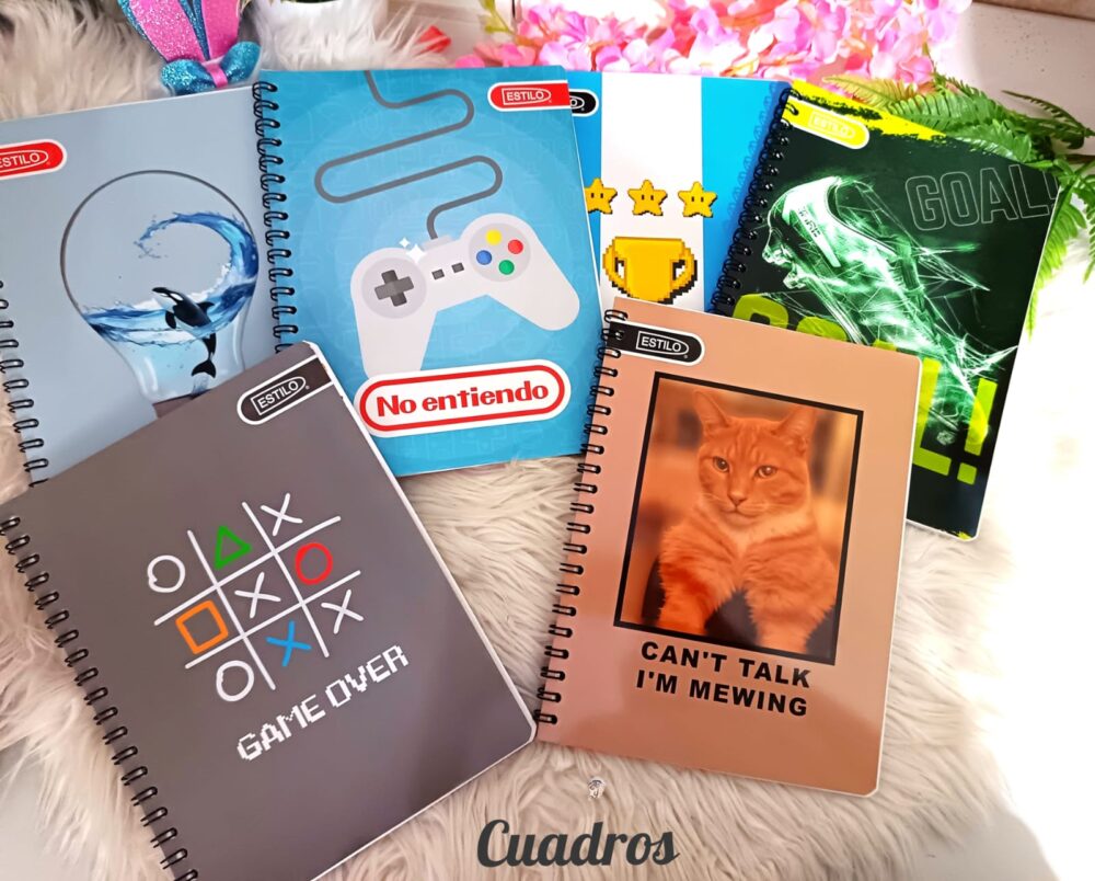 Cuaderno universitario de cuadros ESTILO - Imagen 3