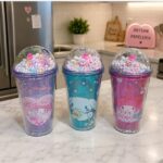 Vaso tomatodo Sanrio con sorbete