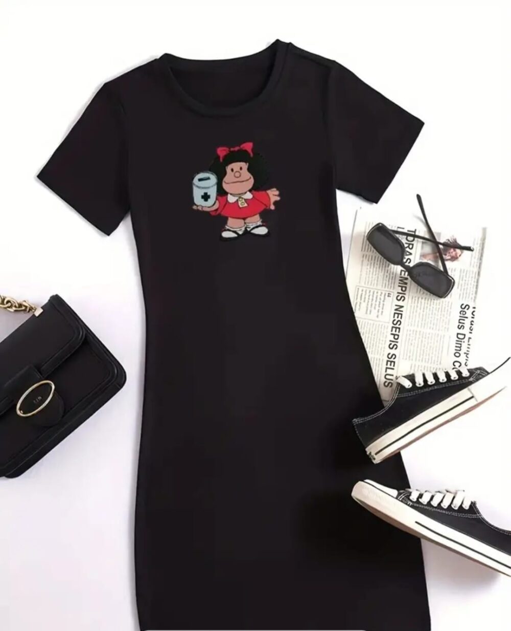 Vestido ajustado Mafalda - Imagen 1